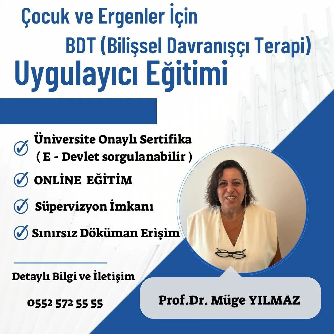 Çocuk ve Ergen BDT Uygulayıcı Eğitimi